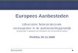 EU aanbestedingen feitenonderzoek, presentatie PIANO 30 11 2009