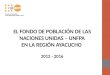 UNFPA Presenta Agenda de Trabajo en Ayacucho