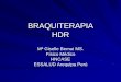 Braquiterapia HDR
