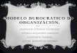 Modelo burocratico de organizacion