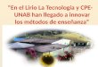 Experiencia Del Proyecto El Lirio Pinta De Flores La TecnologíA, Presentado En Bucaramanga Noviembre 10