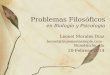 11   problemas filosóficos biologia y psicología