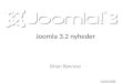 Joomla 3 2 news
