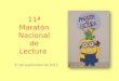 11ª Maratón Nacional de Lectura