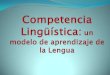 Competencia lingüistica