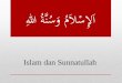 5.2 islam wa sunnatullah