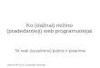 VilniusPHP 0x18: Ko (dažniausiai) nežino (pradedantieji) web programuotojai?