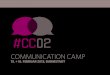 Das Communication Camp auf dem Webmontag in FFM