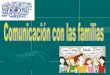 Comunicación con las familias extranjeras