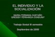 El Individuo Y La SocializacióN - Ma Fernanda Greisy