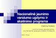 JRD - Nacionalinė Jaunimo Verslumo Skatinimo programa(2008-2012)