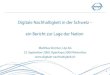 Digitale Nachhaltigkeit in der Schweiz – ein Bericht zur Lage der Nation