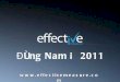 Effective measure   presentation deck (vietnamese) 2011