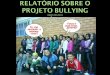 Relatório sobre o projeto bullying