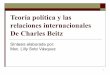 Teoría política y las relaciones internacionales