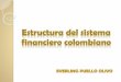 Estructura del sistema financiero colombiano