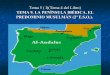 Tema 5  2º  Al Andalus y los reinos cristianos de la península. S.VIII-XI (tema 4 del libro)2013 1ºparte