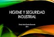Higiene y seguridad industrial (Glosario Riesgos)