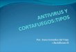 Antivirus y cortafuegos