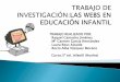 Las webs en educación infantil (trabajo de investigación)