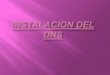 Instalacion Del  DNS