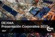 DEXMA - Presentación Corporativa 2014