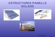 Estructures panells solars