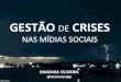 BH Social Media - Palestra Gestao de Crise - Mariana Oliveira