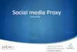 Presentatie social media proxy januari 2014
