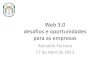 Seminario Web30 Universidade Fernando Pessoa