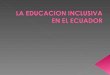Educacion inclusiva manta