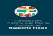 Report finale PARTECIPA! sulla consultazione per le riforme costituzionali