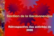 RéTrospective Des ActivitéS De 2008 (Pp Tminimizer)