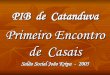 Pib Catanduva   I Enc. De Casais