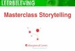 Masterclass Storytelling UMC Utrecht, 15-12-2014