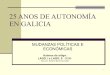 25 anos de autonomía en galicia, desenvolvemento económico