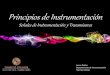 Principios de Instrumentación - Señales de Instrumentación y Transmisores