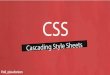 CSS Introducing