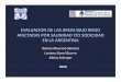 Evaluación de las áreas bajo riego afectadas por salinidad y/o sodicidad en la Argentina