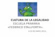Cultura de la legalidad (facilitador,Lic.LUIS ADALBERTO MARISCAL CHAVEZ)