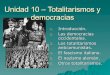 Unidad 10 – Totalitarismos Y Democracias