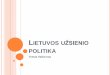 Lietuvos užsienio politika