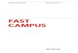 Fastcampus brochure(spread)