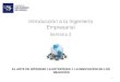 Semana 2 - Introducción a la Ingeniería empresarial