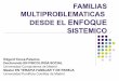 Familias multiproblematicas enfoque sistemico ponencia auditorio amando lopez   fac psicología uca