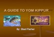 A guide to yom kippur