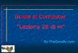 Guida al computer - Lezione 28 - La tavoletta grafica