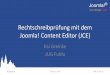 Rechtschreibprüfung mit dem Joomla! Content Editor (JCE)