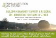 National Farm to School Network Webinar: Building Community Capacity & Regional Collaborations for Farm to School