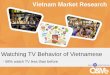 Thống kê Hành vi Xem Truyền Hình của Người Việt nam
